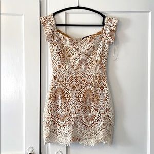 Lace Mini Dress
